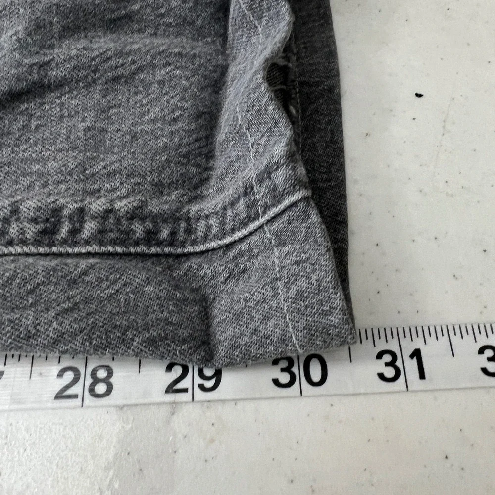Gap Cheeky Straight High Rise Jeans Sky Gray 31/12 READ HEMMED See Measurements
